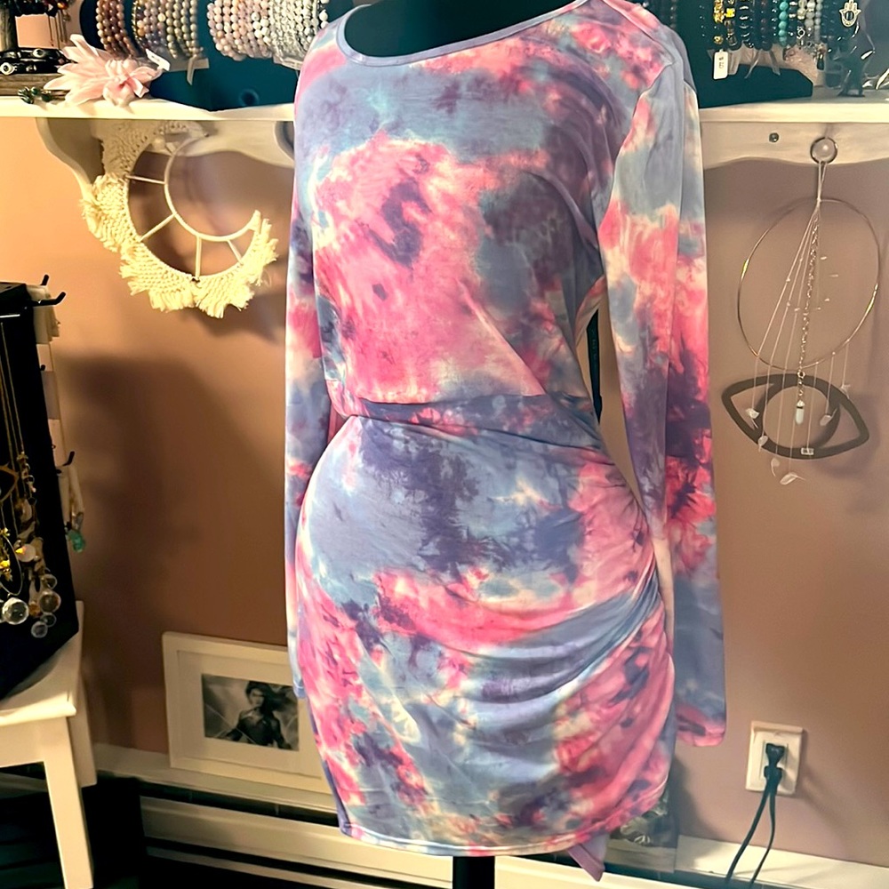 Medium tie dye BTFBM dress